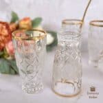 لیوان بلند آنجلیکا طلا