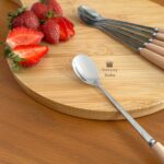 قاشق شربت دسته چوبی - تصویر 2
