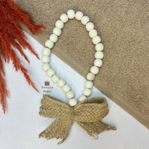 تسبیح مهره‌ای پاپیون کنفی