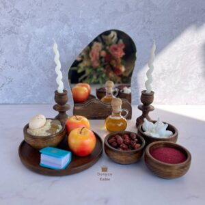 هفت سین چوبی تیره