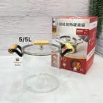 قابلمه پیرکس دسته چوبی - تصویر 10