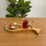 تخته سرو بامبو بونیتا مدل ماهی کشیده