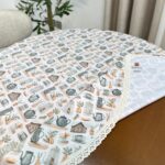 رومیزی گرد فلامنت طرح هوم - Image 3