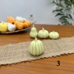 شمع کدو پاییزی سبز - تصویر 4