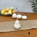 شمع کدو پاییزی سفید - تصویر 5