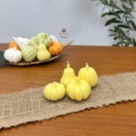 شمع کدو پاییزی لیمویی
