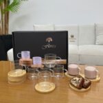 چای خوری پیرکس بامبو کوچک - Image 2