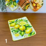 دستمال حوله‌ای لیمویی - تصویر 2