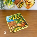 دستمال حوله‌ای لیمویی - تصویر 3