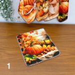 دستمال حوله‌ای پاییزی - تصویر 2