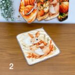 دستمال حوله‌ای پاییزی - تصویر 3