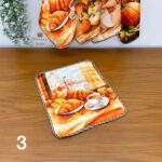 دستمال حوله‌ای پاییزی - تصویر 4